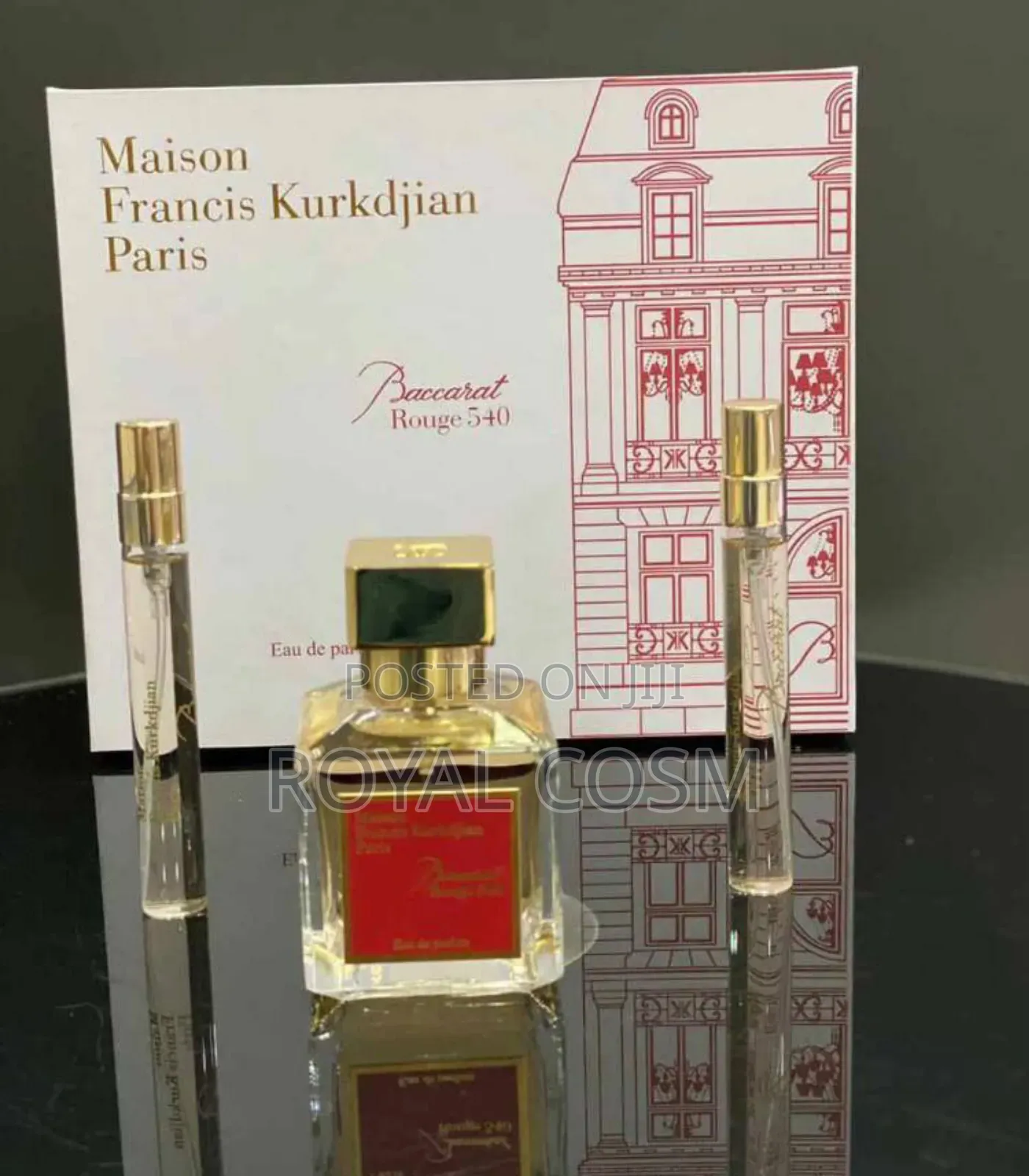 Baccarat Rouge 540 White Perfume Gift Set