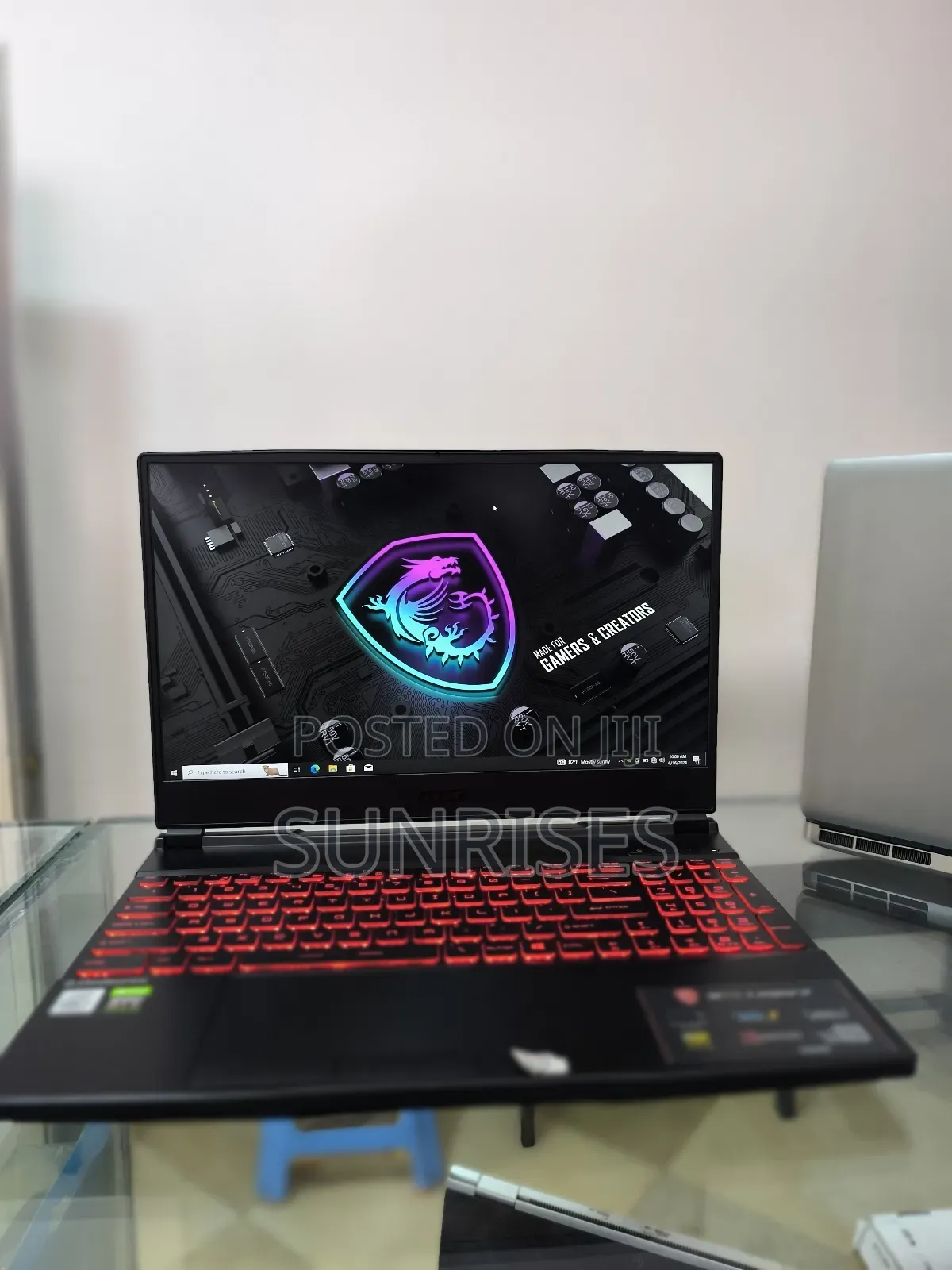 New Laptop MSI GE73 7RC Raider 16GB Intel Core I7 SSD 512GB