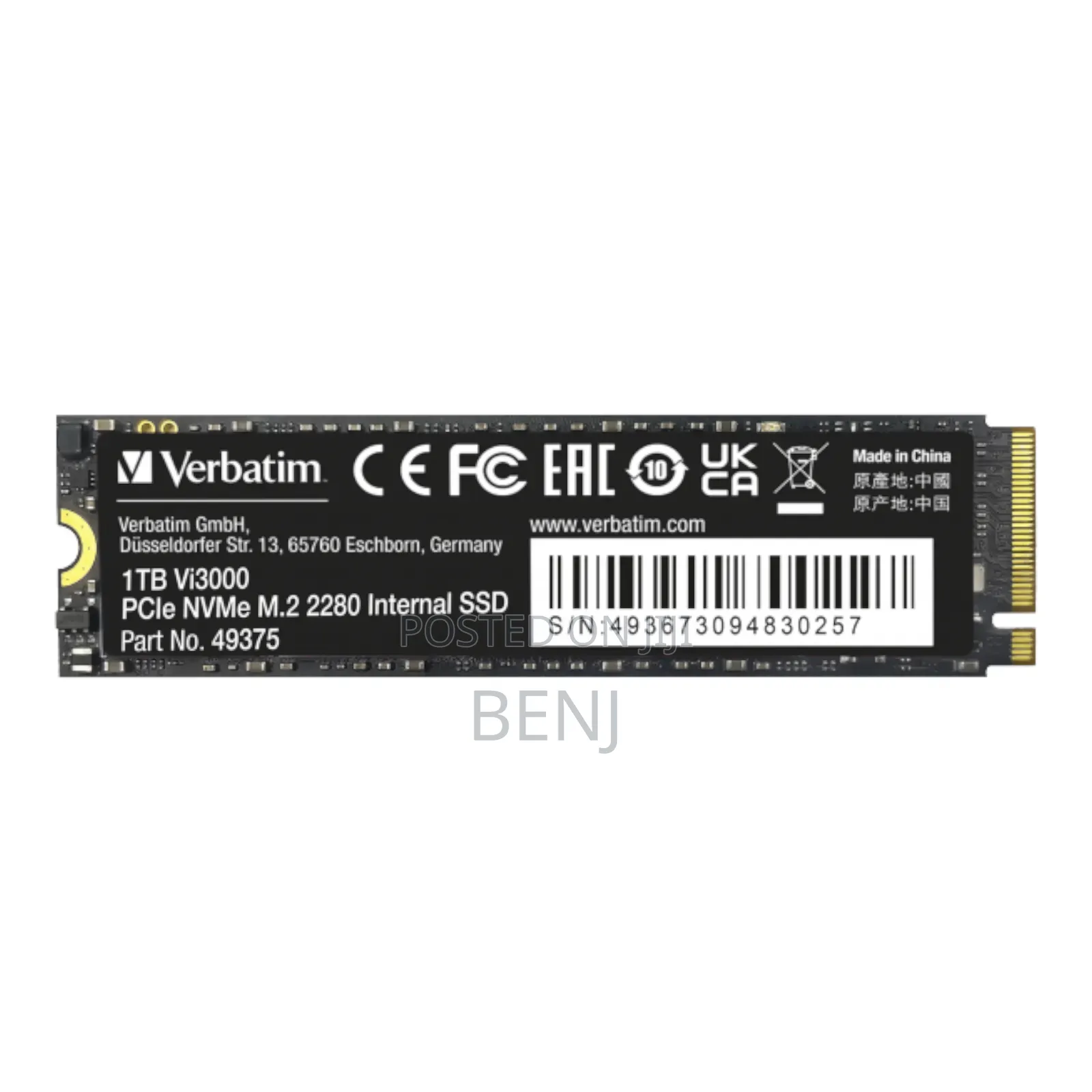 Verbatim 1 Tb Internal SSD | 1 Terabyte | Laptop | Desktop