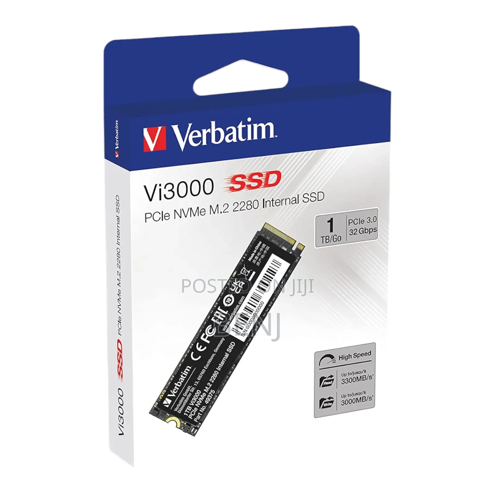 Verbatim 1 Tb Internal SSD | 1 Terabyte | Laptop | Desktop
