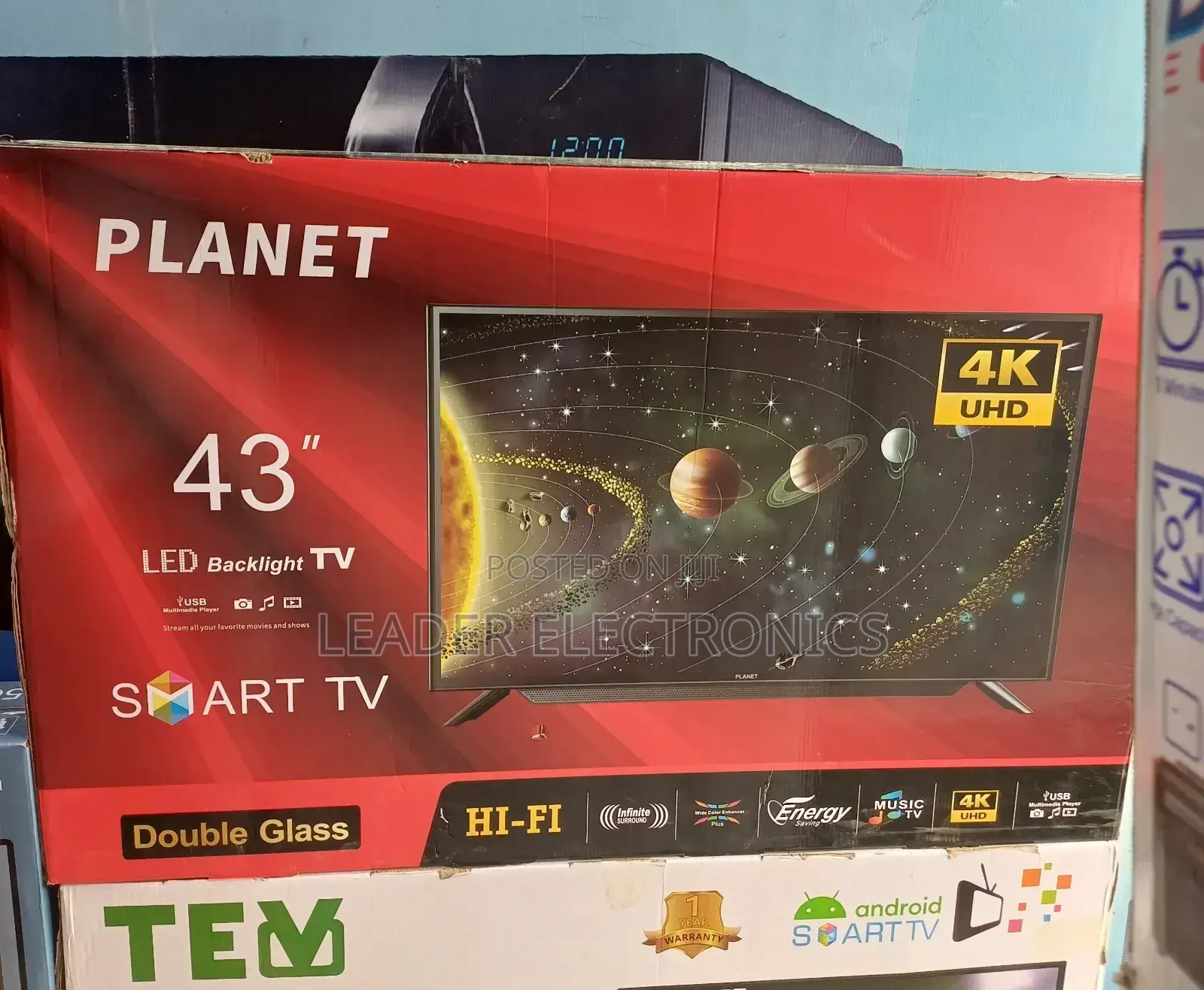Planet Tv 43 Inch Smart Android Tv New Arrival 2024