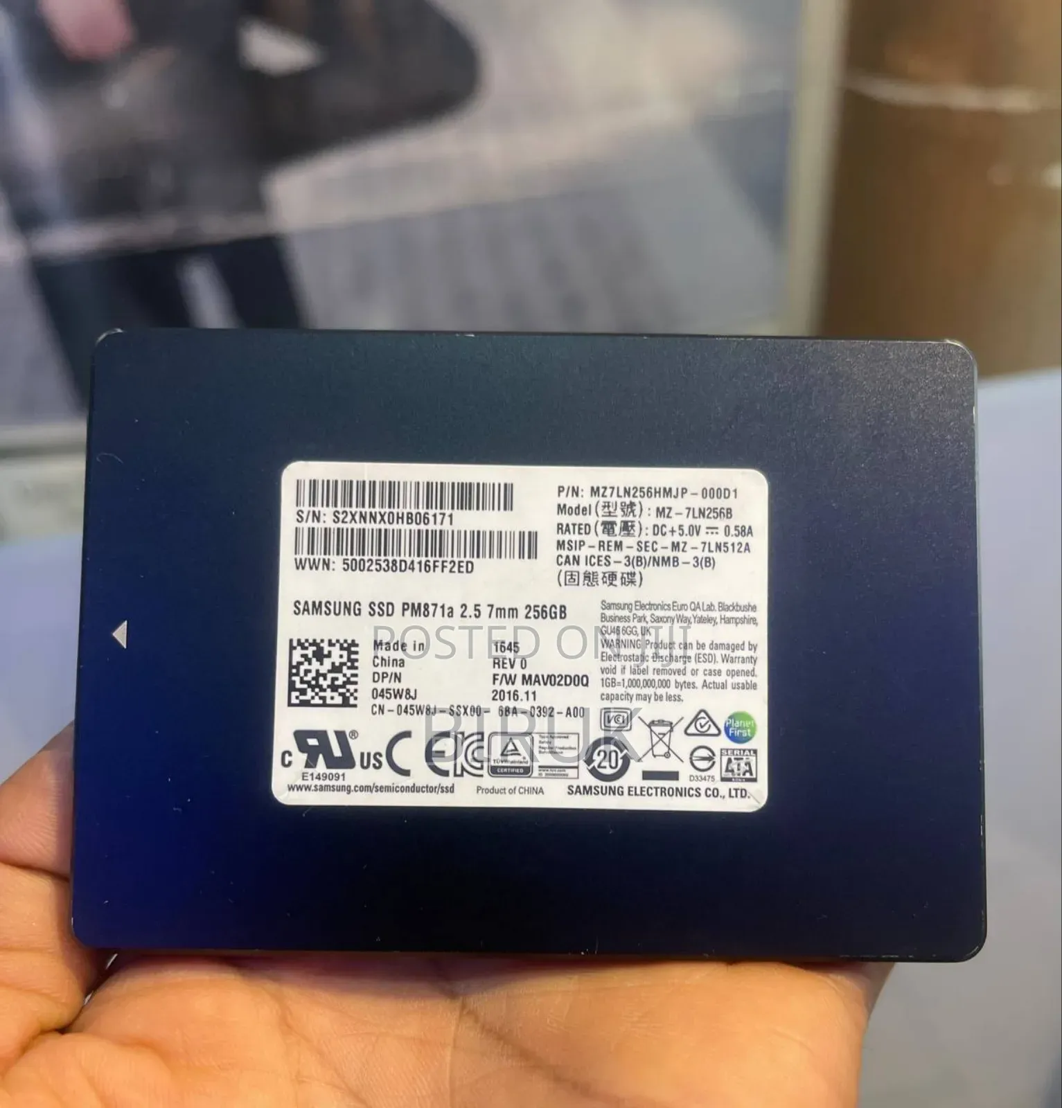 For Sale Almost New Hard Disk,