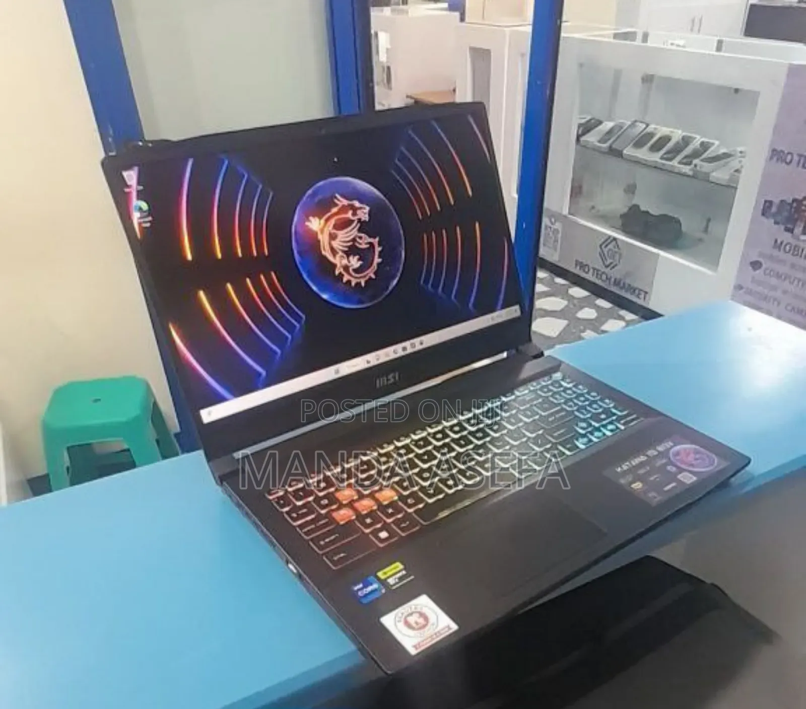 New Laptop MSI Katana 15 16GB Intel Core I7 SSD 1T