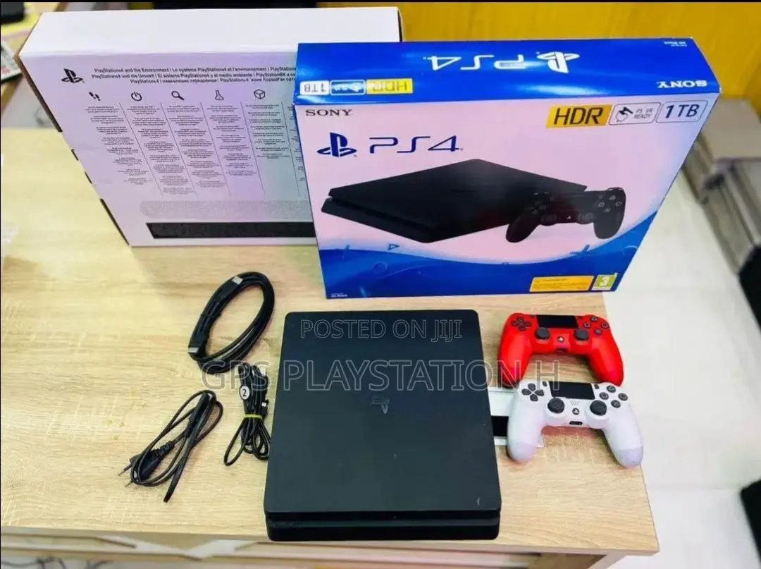 Brand New Ps 4 Packed [Slim Model