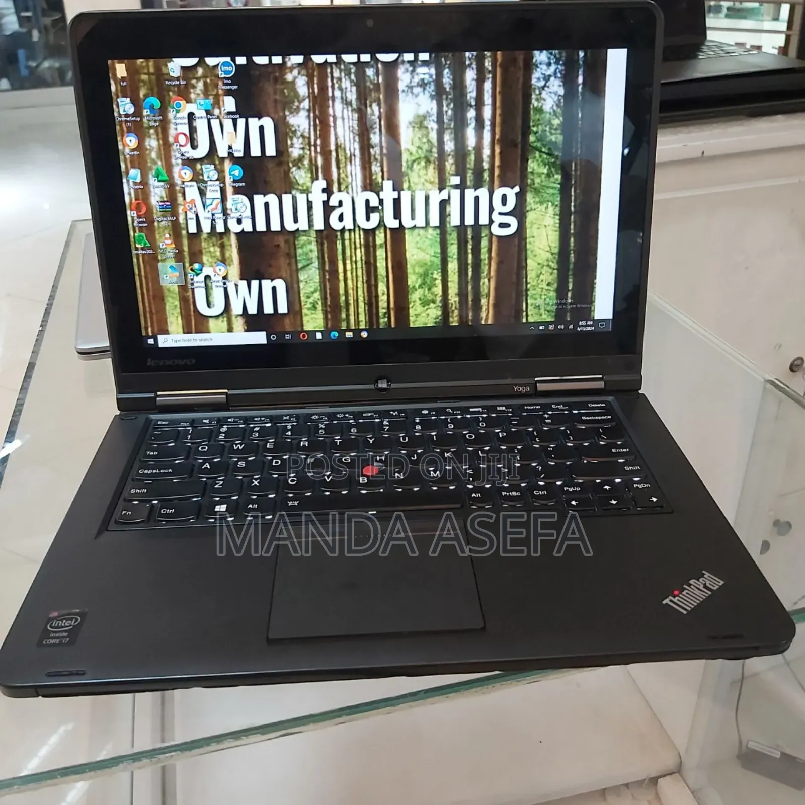 New Laptop Lenovo ThinkPad Yoga 8GB Intel Core I7 SSD 256GB