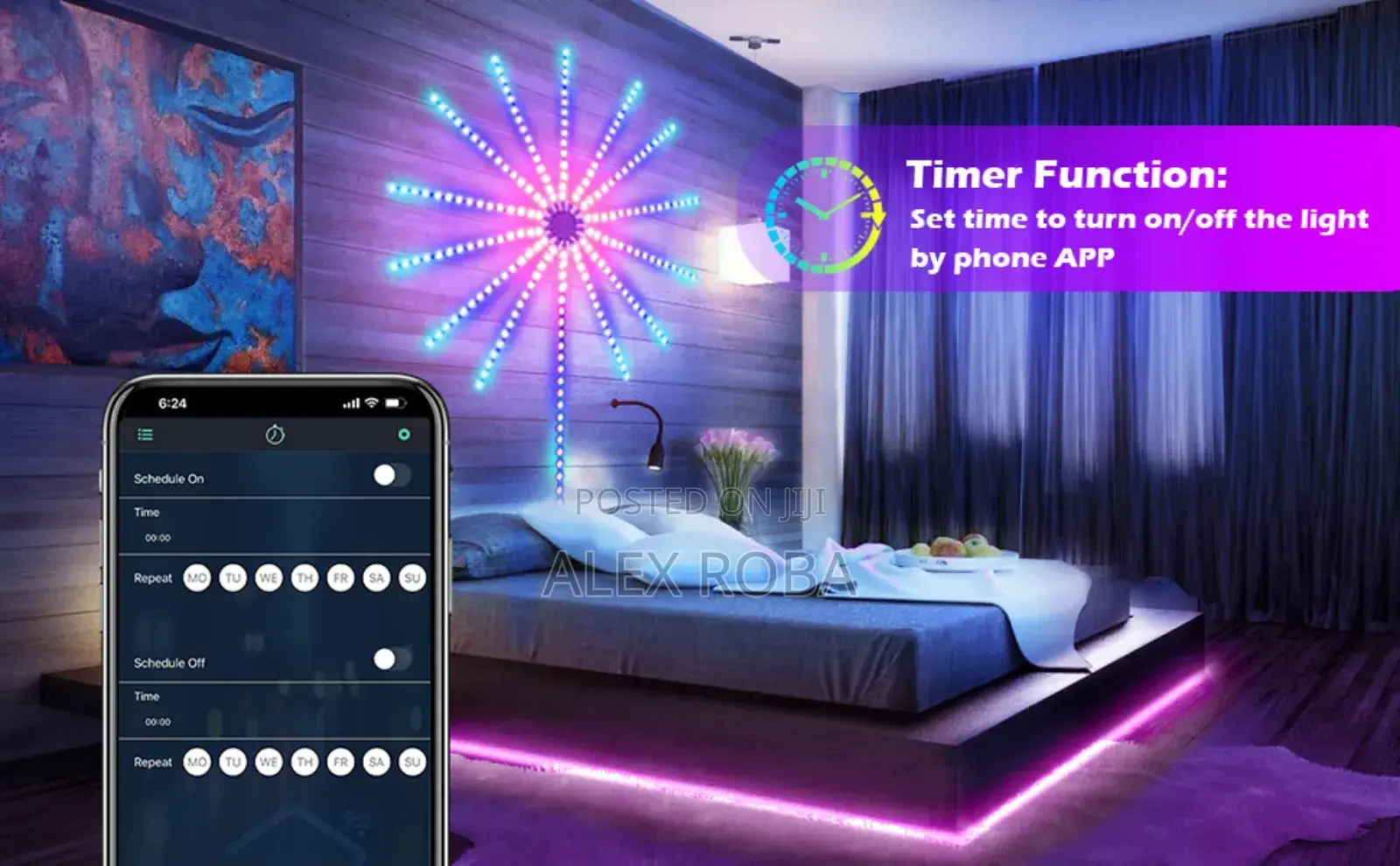 Smar Firework Led Light