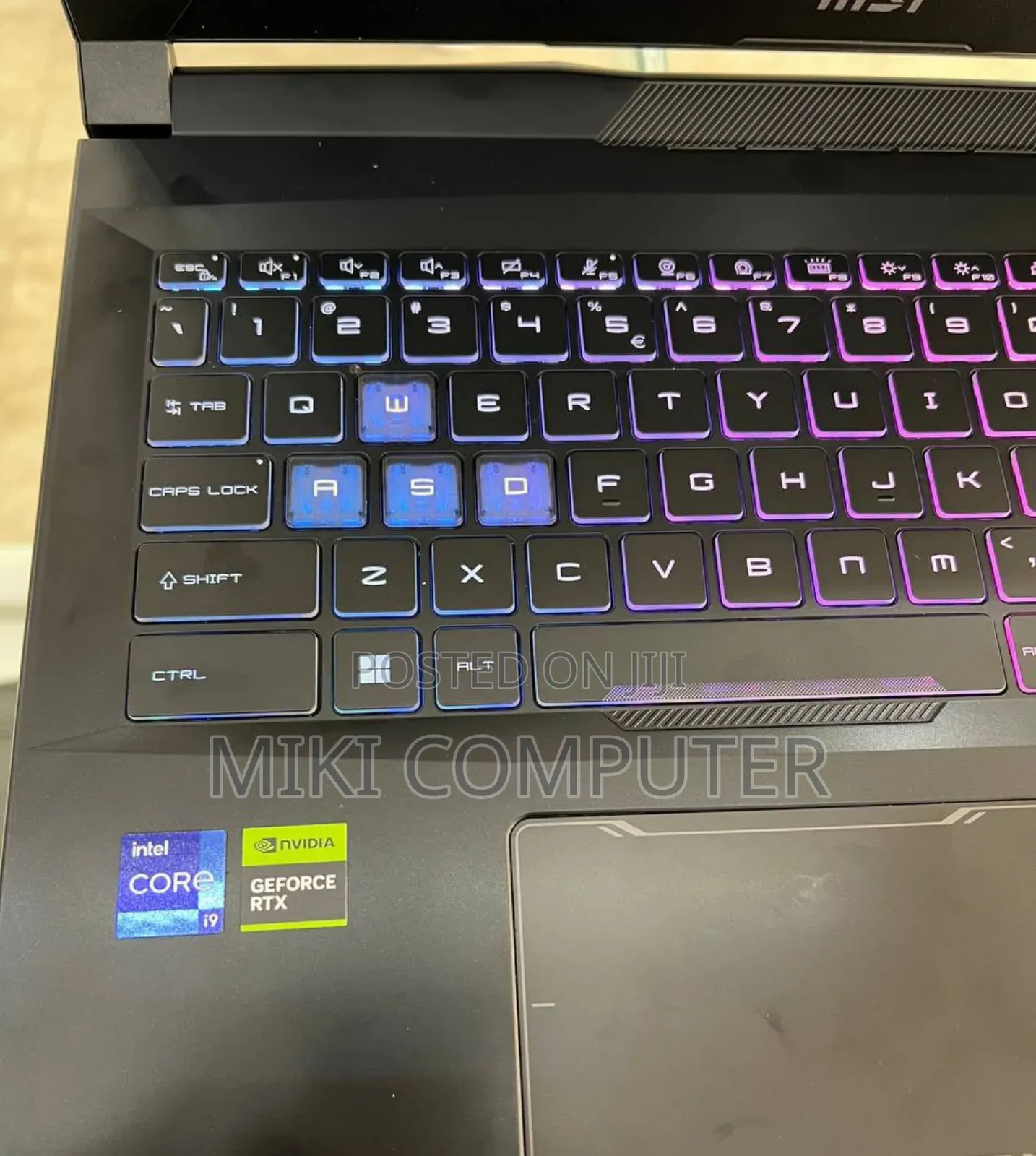 New Laptop MSI GF63 16GB Intel Core I9 SSD 1T