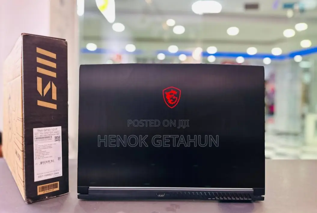 New Laptop MSI GF65 Thin 10UE 16GB Intel Core I7 SSD 512GB