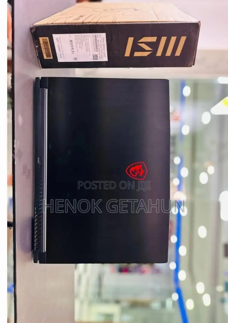 New Laptop MSI GF65 Thin 10UE 16GB Intel Core I7 SSD 512GB