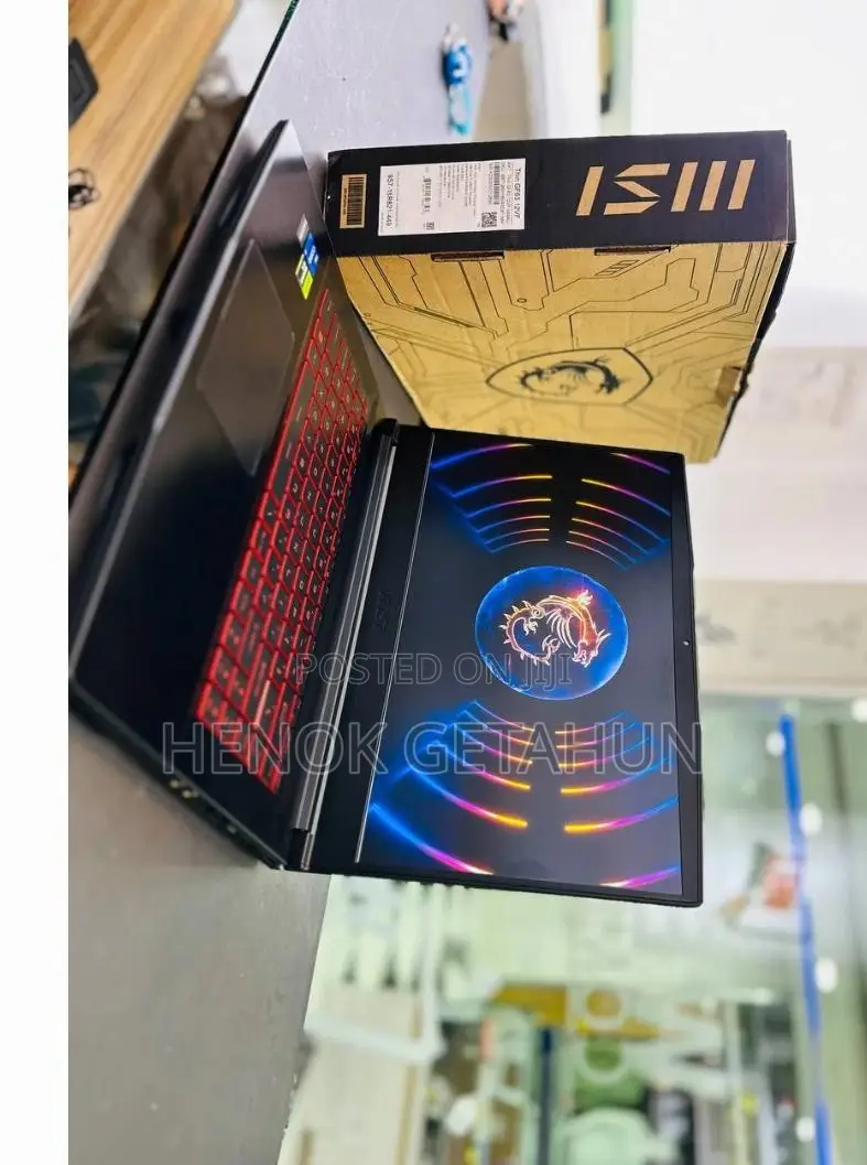 New Laptop MSI GF65 Thin 10UE 16GB Intel Core I7 SSD 512GB