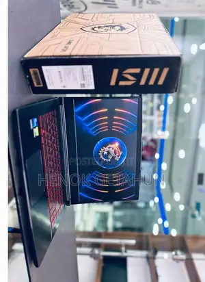 New Laptop MSI GF65 Thin 10UE 16GB Intel Core I7 SSD 512GB