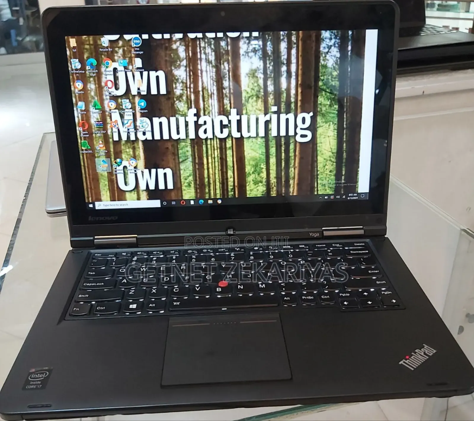 New Laptop Lenovo 8GB Intel Core I7 SSD 256GB