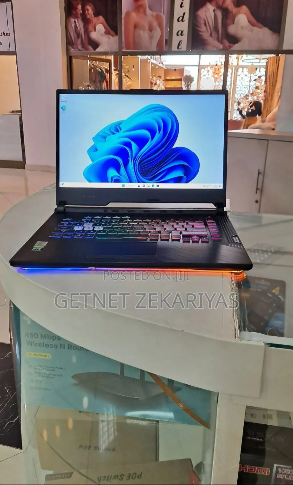 New Laptop Asus ROG Strix G15 16GB Intel Core I7 SSD 1T