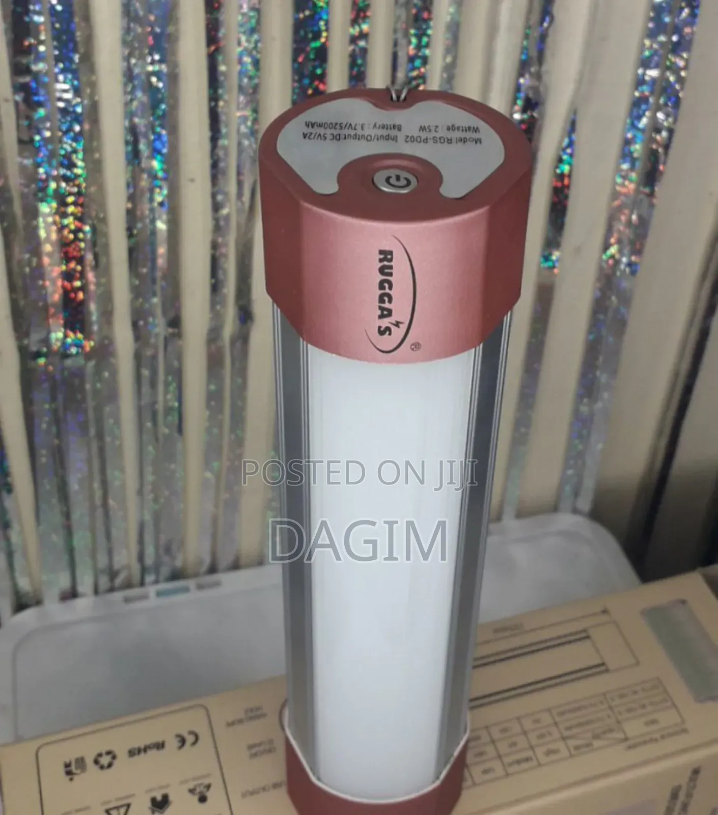 Rugga's Multifunctional Emergency Light Plus Power Bank