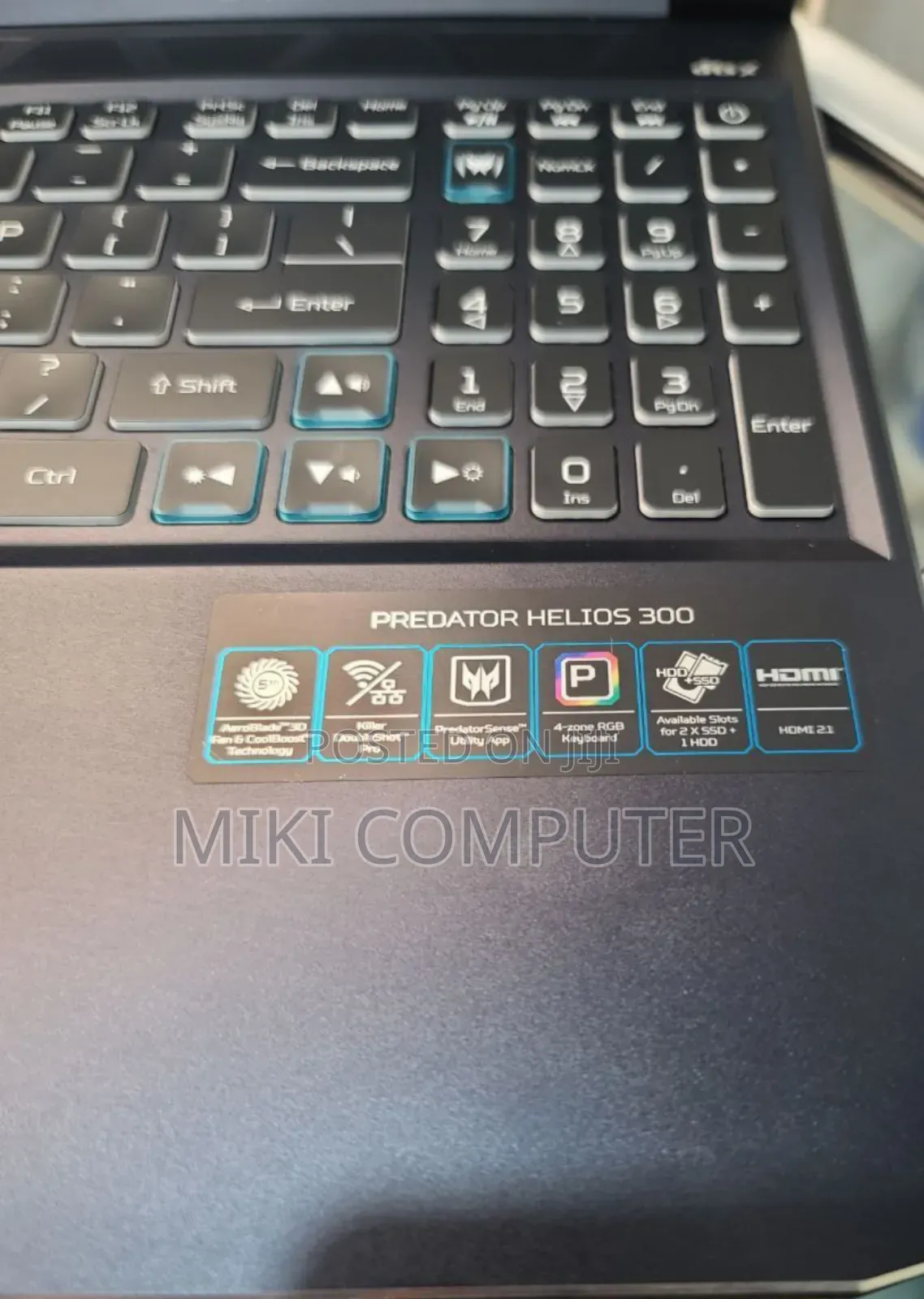 New Laptop Acer Predator Helios 300 16GB Intel Core I9 SSD 512GB