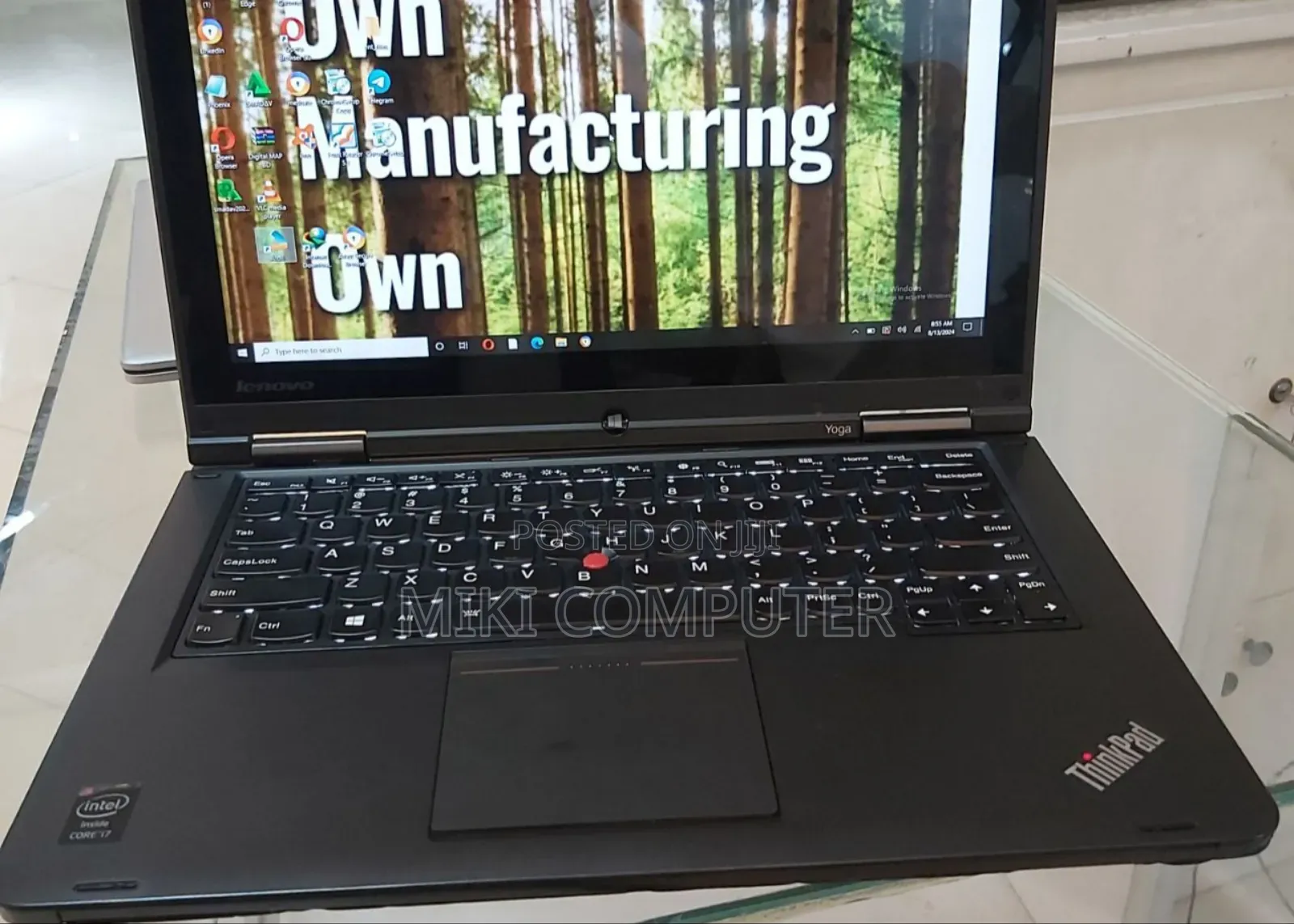 New Laptop Lenovo ThinkPad Yoga 8GB Intel Core I7 SSD 256GB