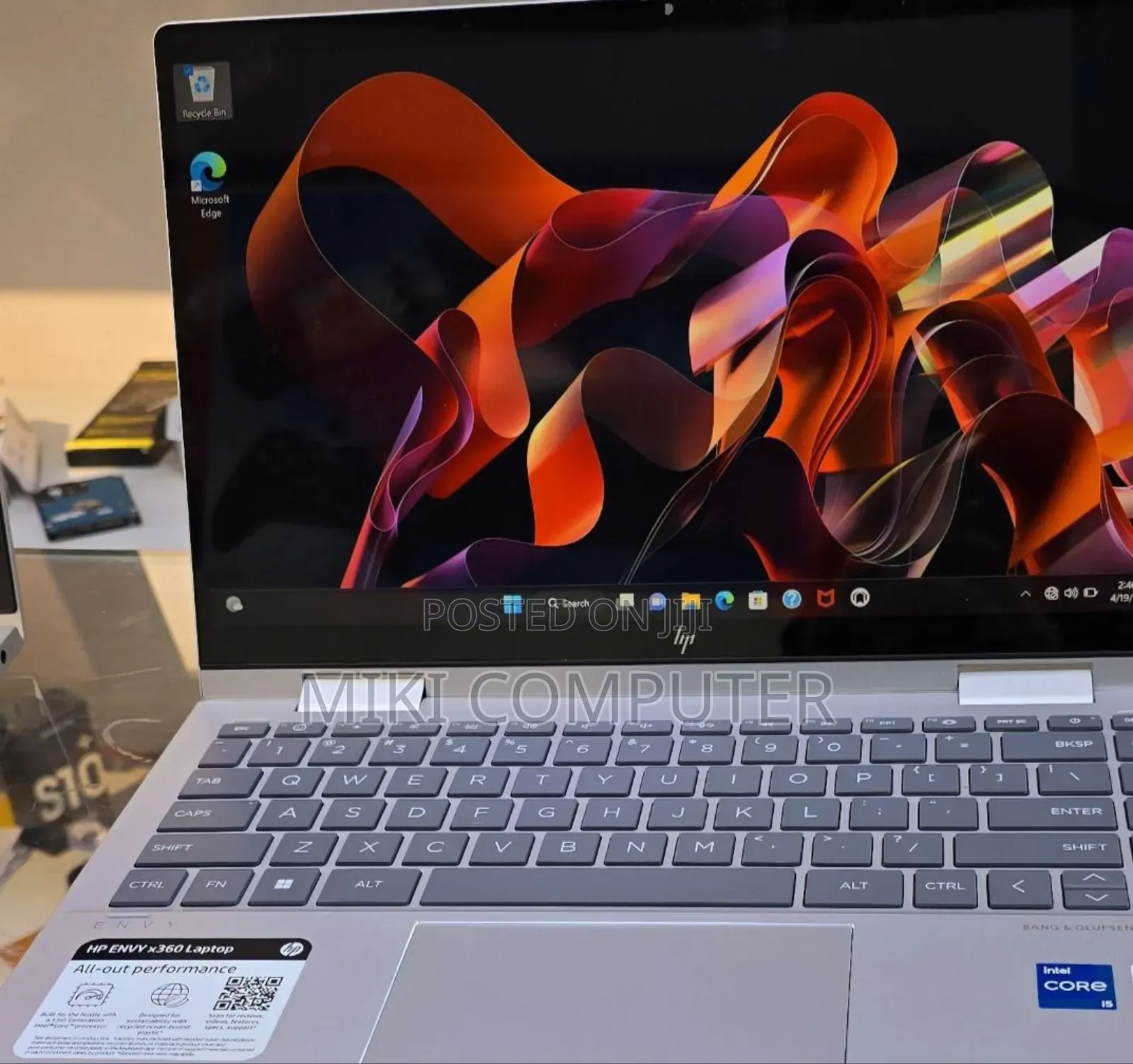 New Laptop HP Envy X360 8GB Intel Core I5 SSD 512GB