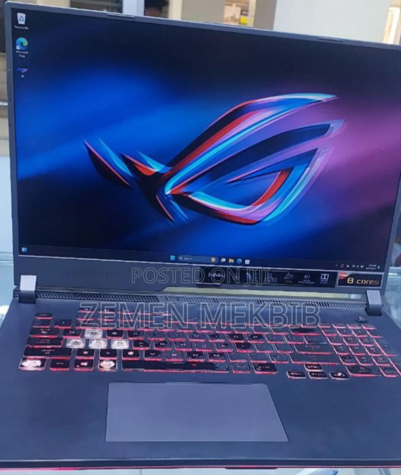 New Laptop Asus ROG Strix G15 8GB Intel Core I5 SSD 1T