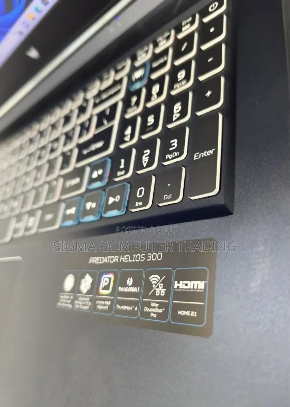 New Laptop Acer Predator Helios 300 16GB Intel Core I9 SSD 512GB