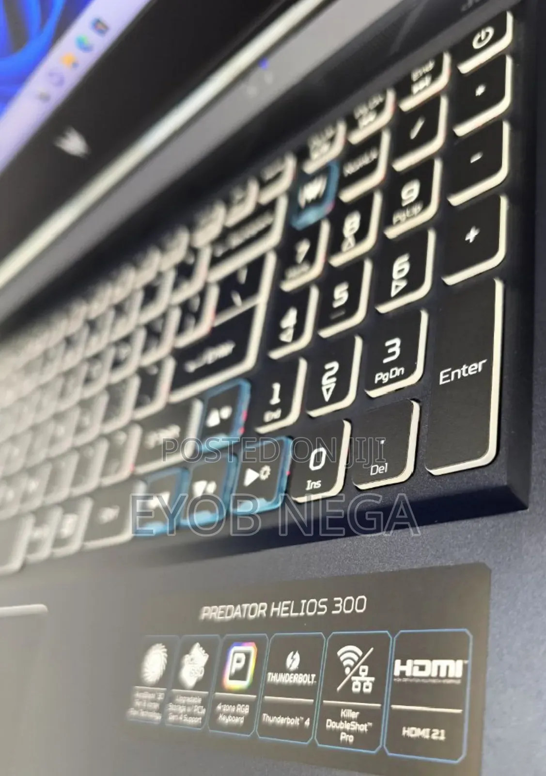 New Laptop Acer Predator Helios 300 16GB Intel Core I9 SSD 512GB