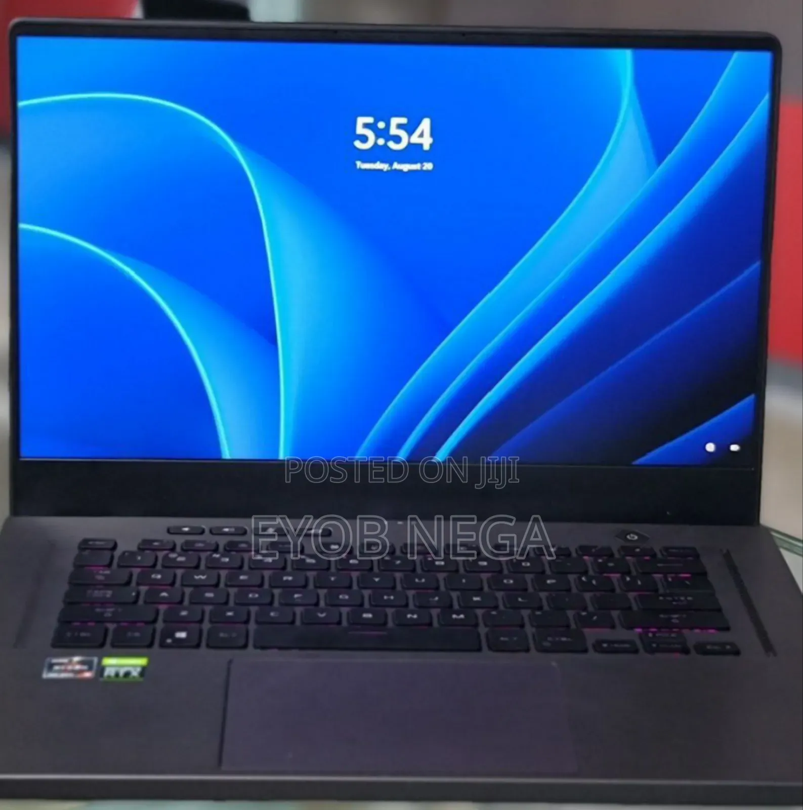 New Laptop Asus ROG Zephyrus G15 16GB AMD Ryzen 9 SSD 1T