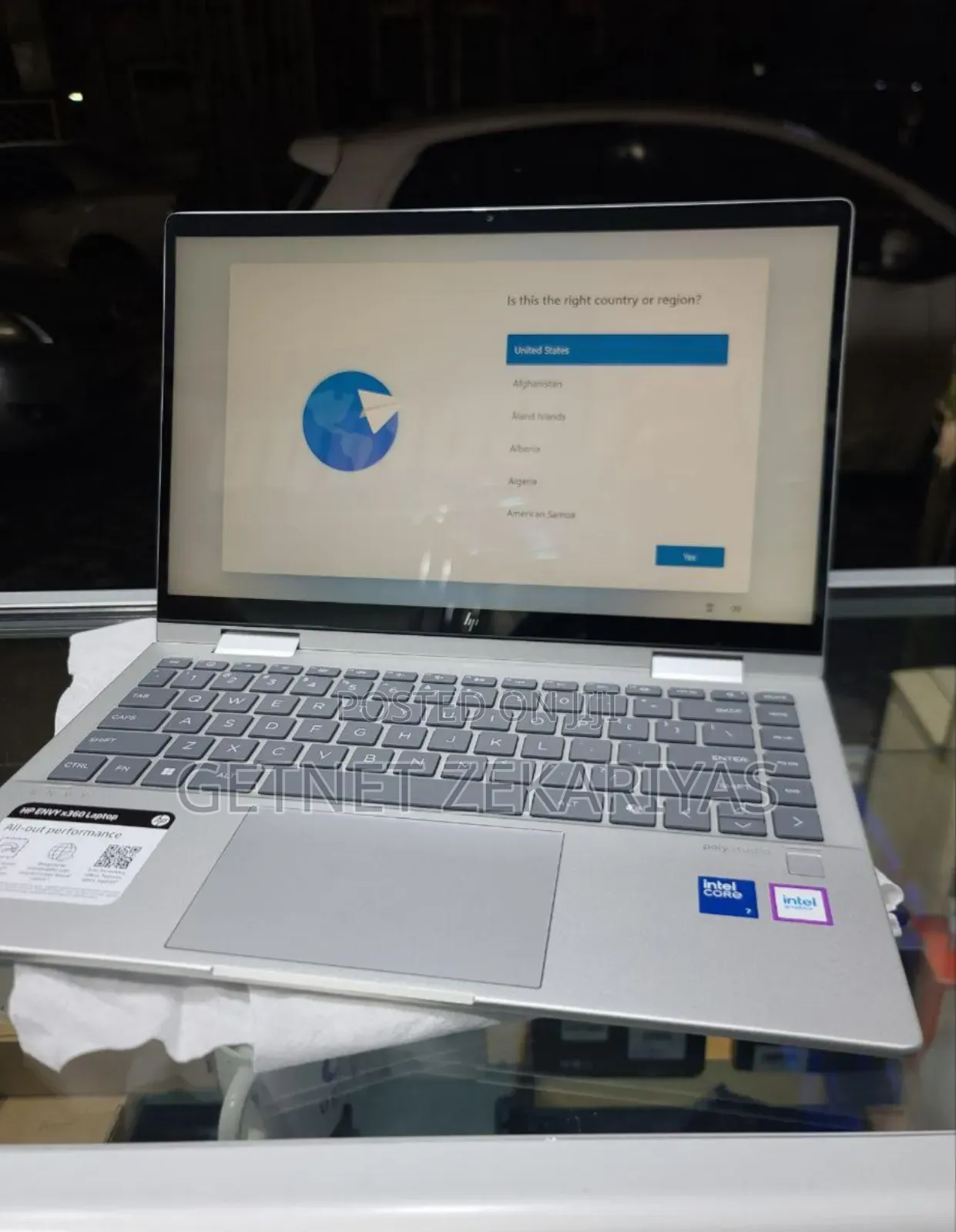 New Laptop HP Envy X360 16GB Intel Core I7 SSD 1T