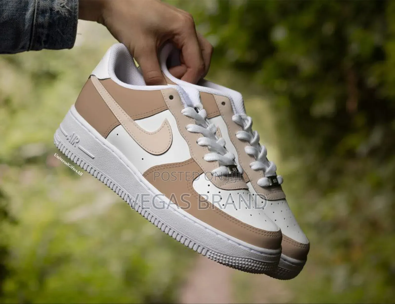 Nike Air Force 1 Cream White Woman's Master Quality Shoes