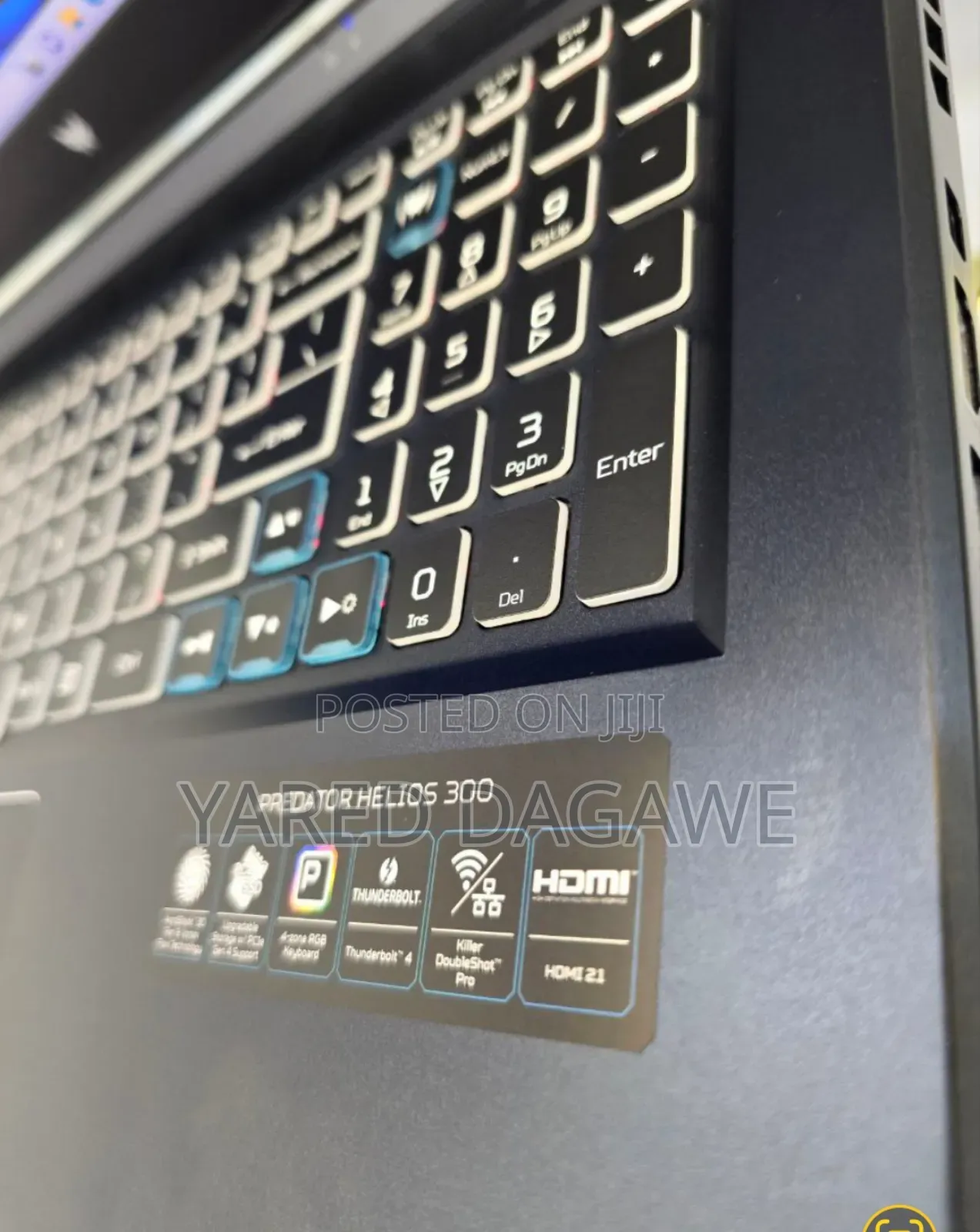 New Laptop Acer Predator Helios 300 16GB Intel Core I9 SSD 512GB