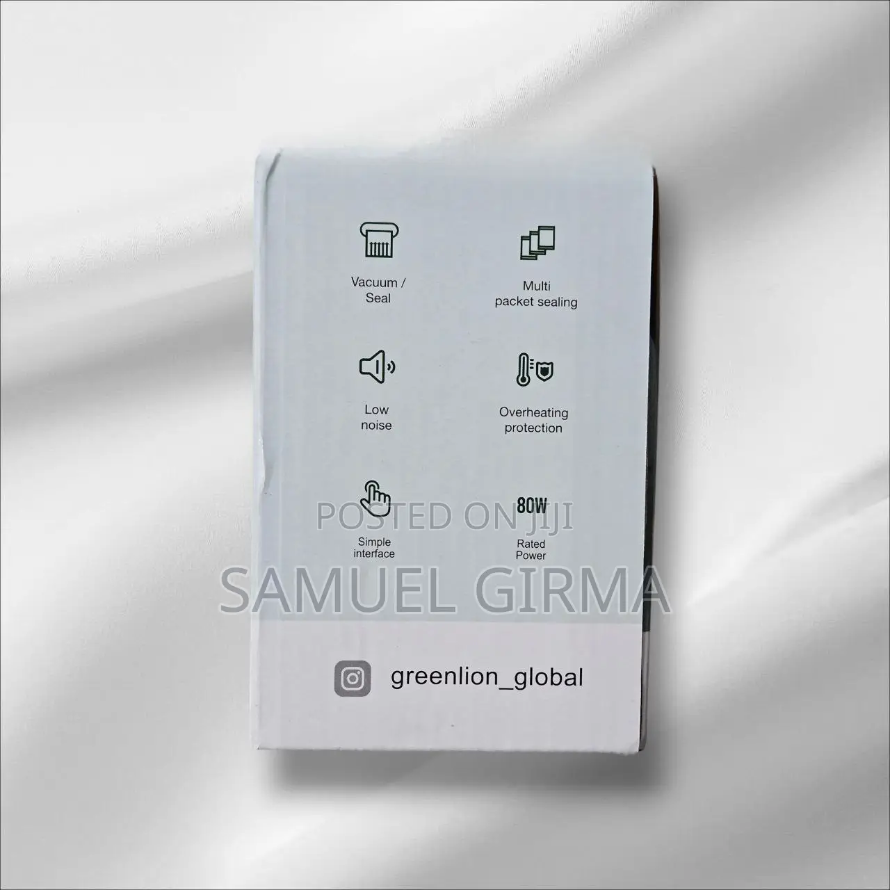 Vacuum Sealer Machine የላስቲክ ማሸጊያ