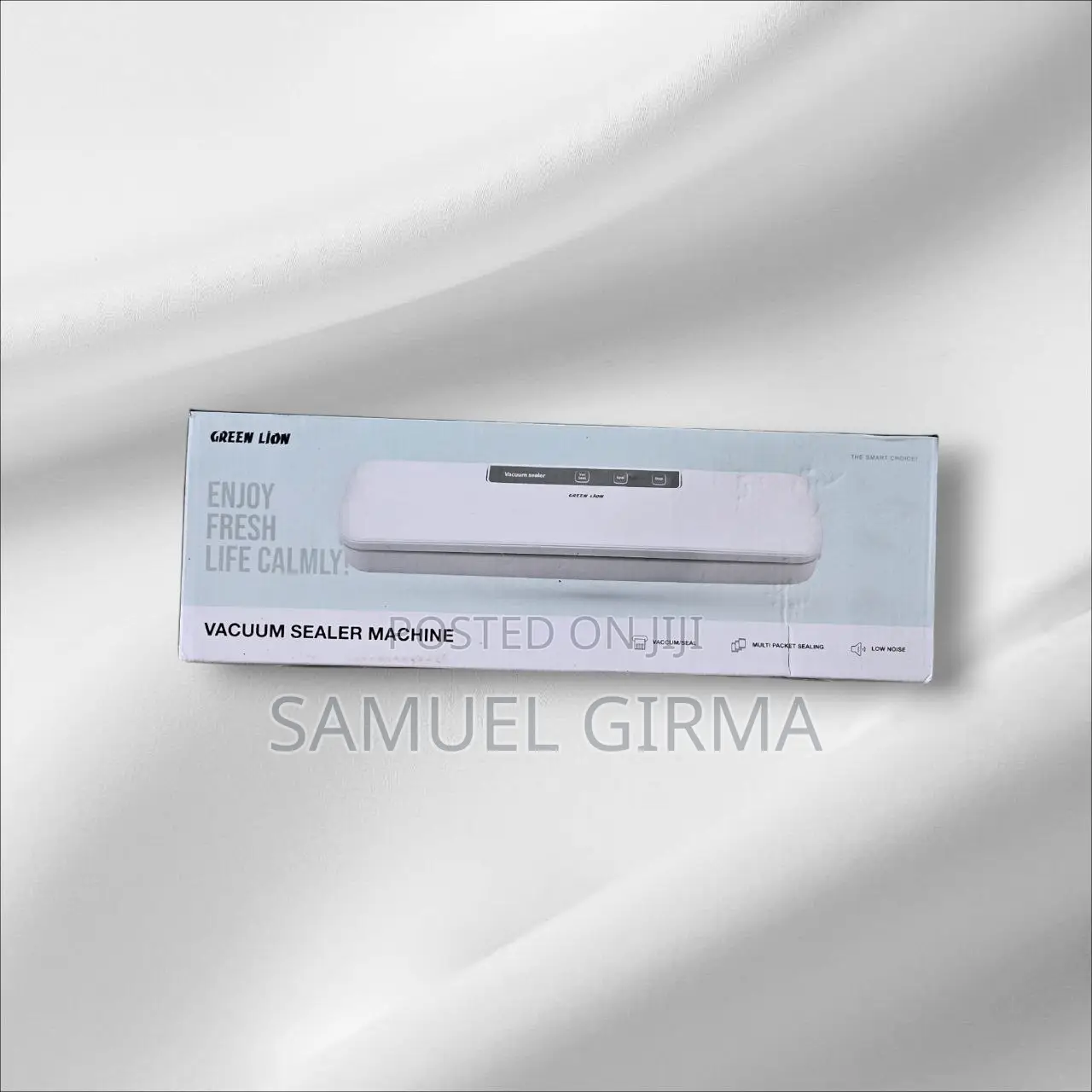 Vacuum Sealer Machine የላስቲክ ማሸጊያ
