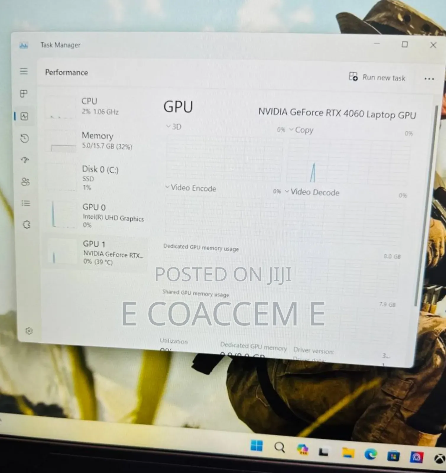 New Laptop MSI 16GB Intel Core I7 SSD 512GB