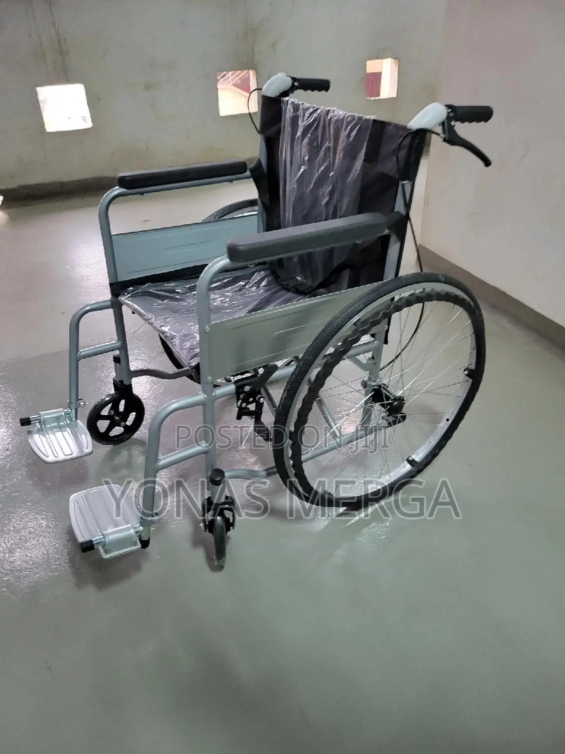 Wheelchair_ዊልቼር/Alex Care Wheel Chair With Belt for Elderly