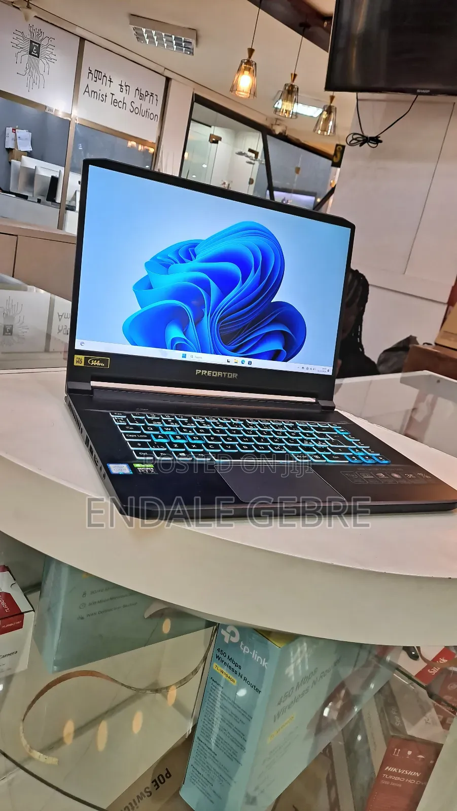 New Laptop Acer Predator Helios 300 16GB Intel Core I7 SSD 1T