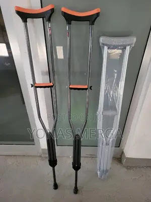 Photo - Crutche /Kranch/Rubber Shoe of the Walking Stick for Patient