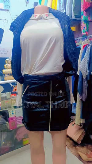 Mini Leather Dress Shien