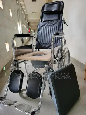 Popo Wheelchair With Removable Arms Lifting Leg Supports,