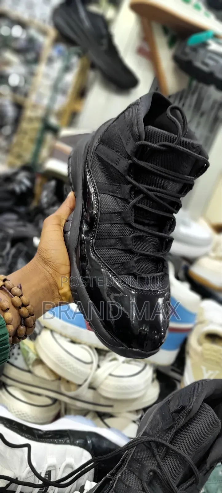 Air Jordan 11 Retro Full Black Premium Quality