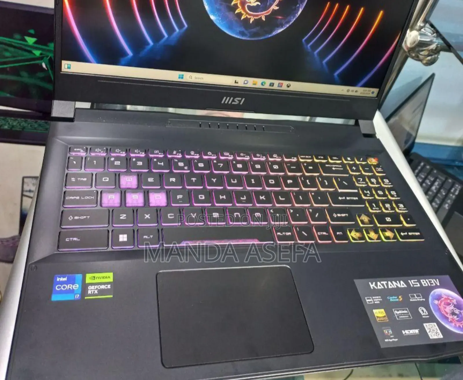 New Laptop MSI 16GB Intel Core I7 SSD 1T