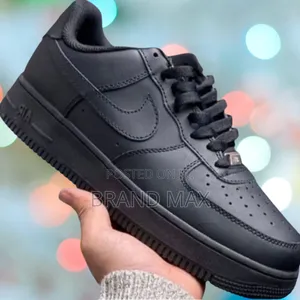 Photo - Nike Airforce 1 Black Premium Quality