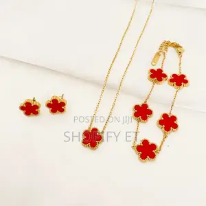 Flower Jewellery Set
