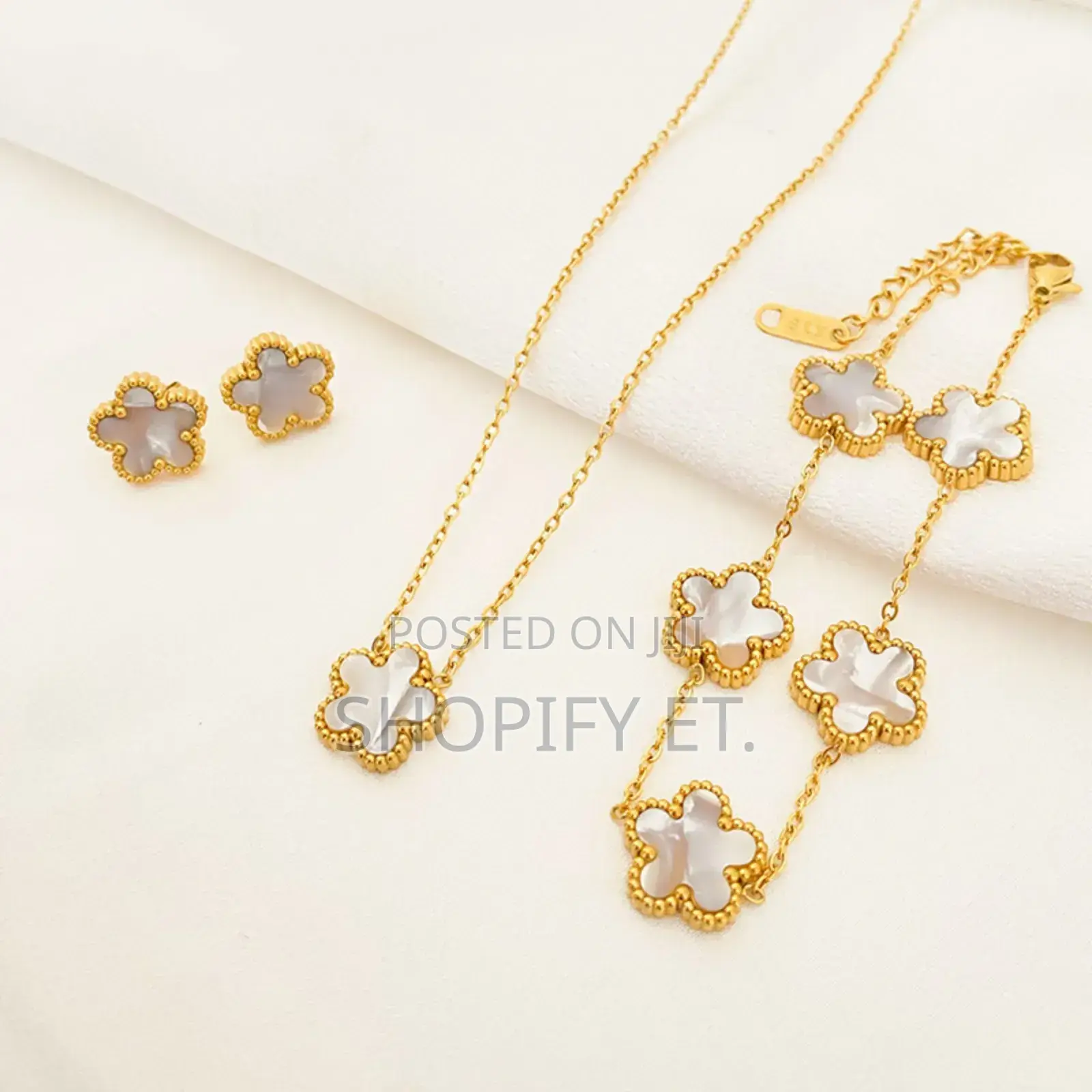 Flower Jewellery Set