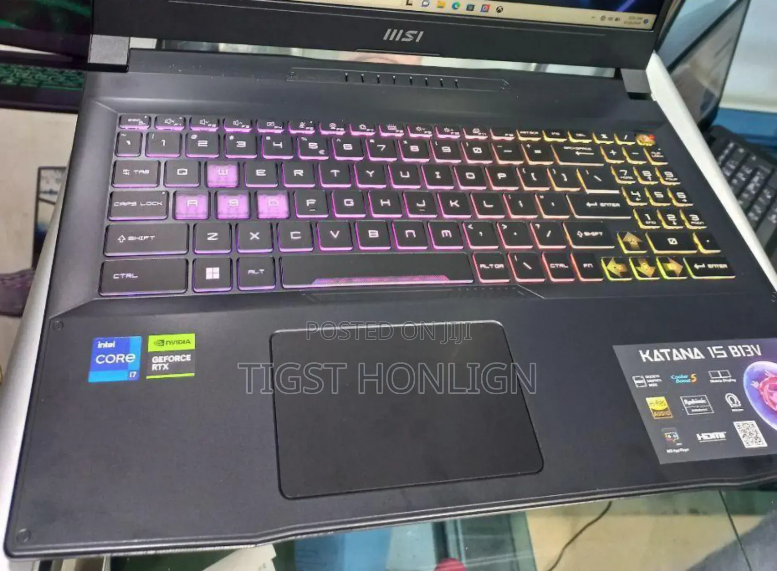 New Laptop MSI Katana GF66 16GB Intel Core I7 SSD 1T