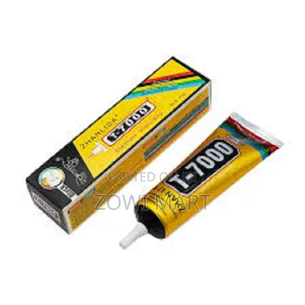 Zhanlida T 7000 110ml Mobile Display Black Glue, Multipurpo