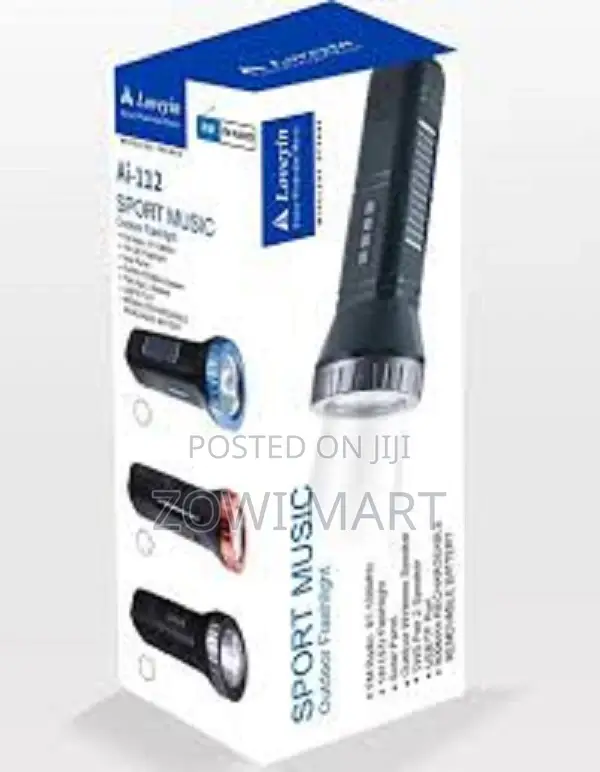 Solar Powered Wireless Bluetooth Flashlight Speaker