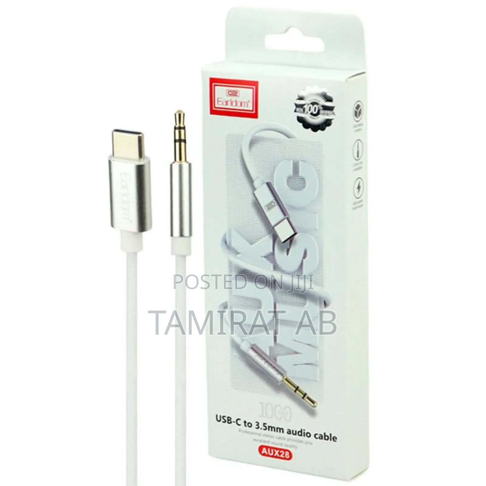 Earldom Type-C to 3.5mm Audio Aux Cable - ( AUX28)