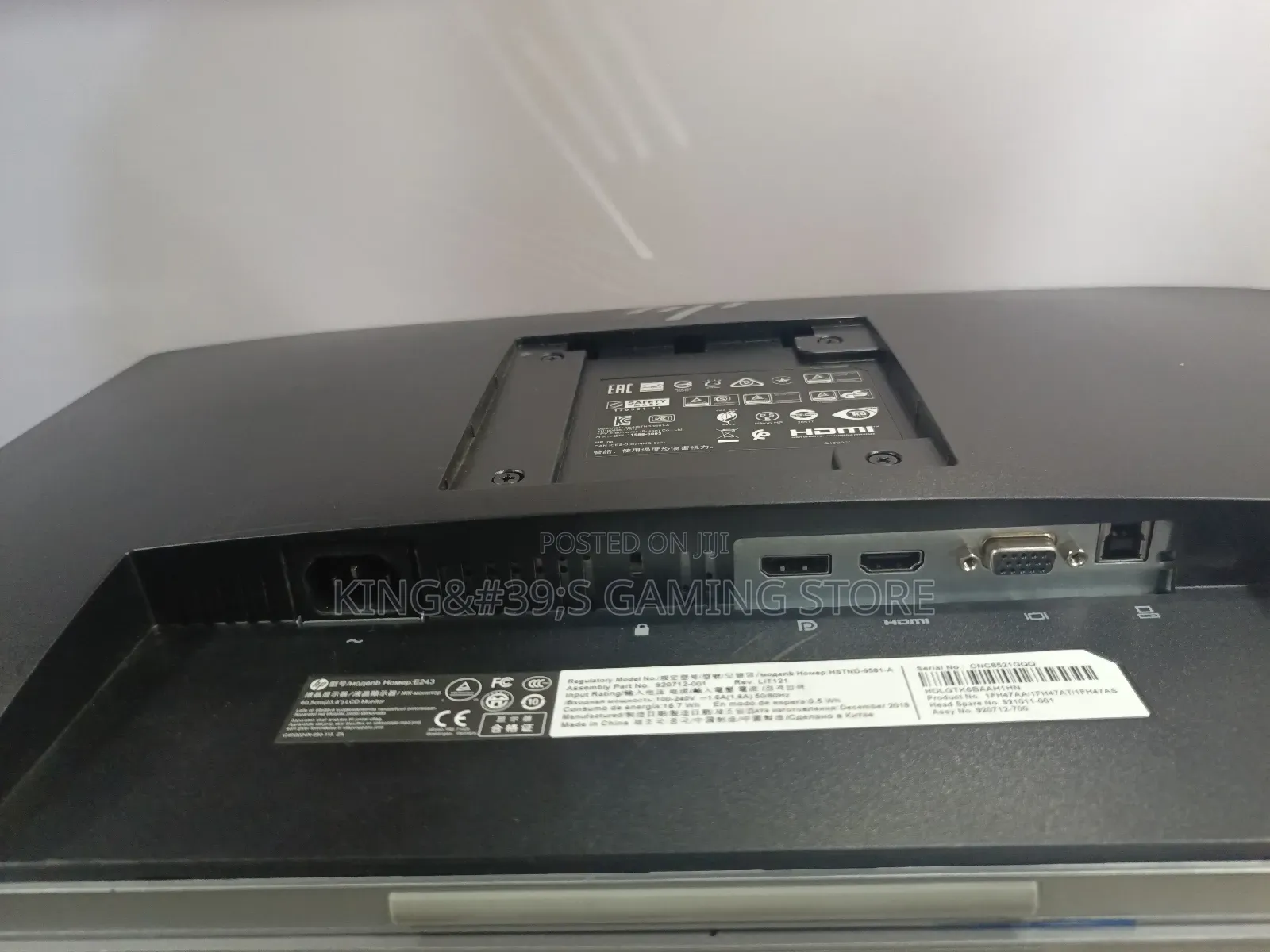 24 Inch Fremless Hp Monitor