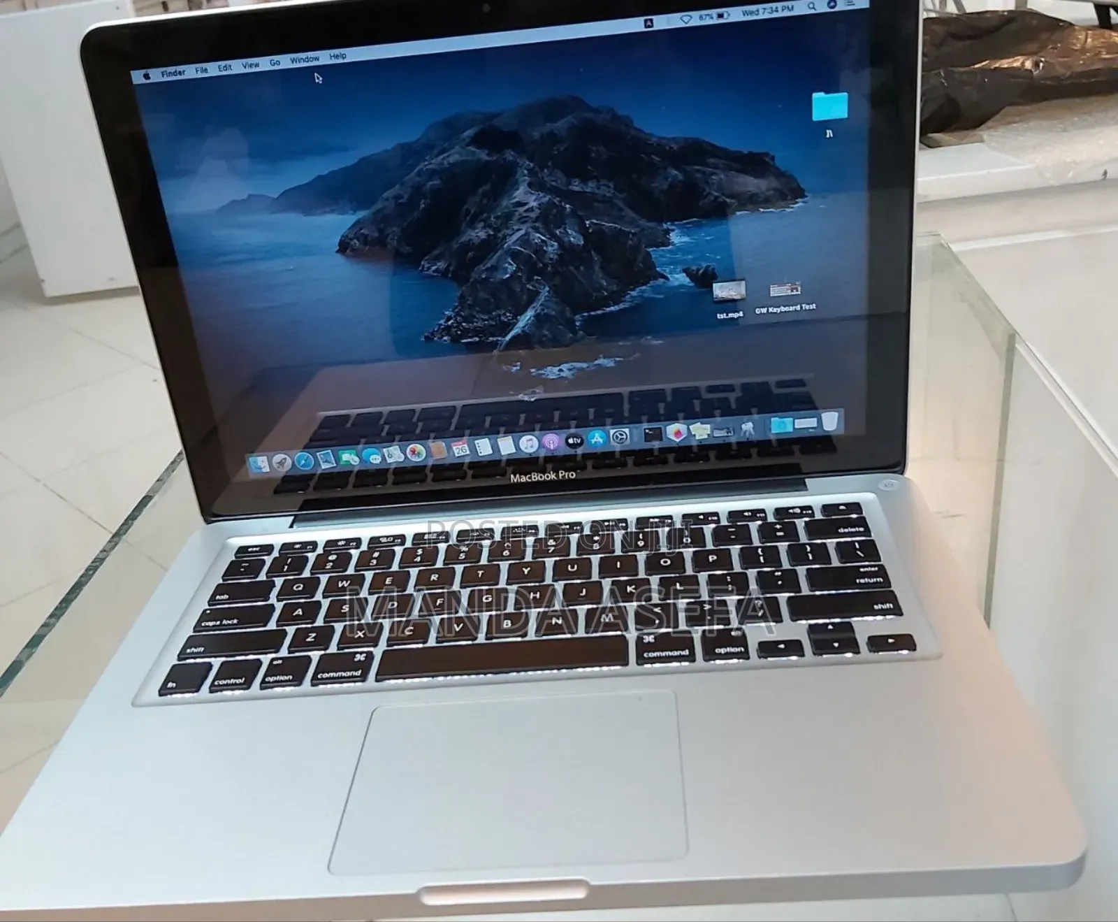 New Laptop Apple MacBook Pro 2012 4GB Intel Core I5 SSD 128GB