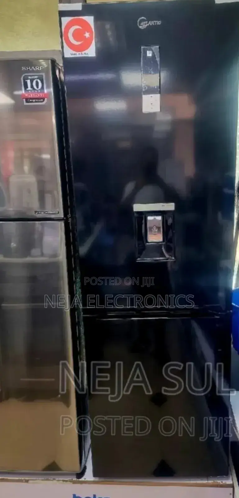 Atlantic Refrigerator 315l Botem Freezer Free Deliver