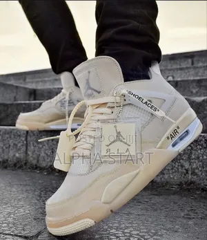 Photo - Air Jordan 4 Off White Master Quality Shoes for You
