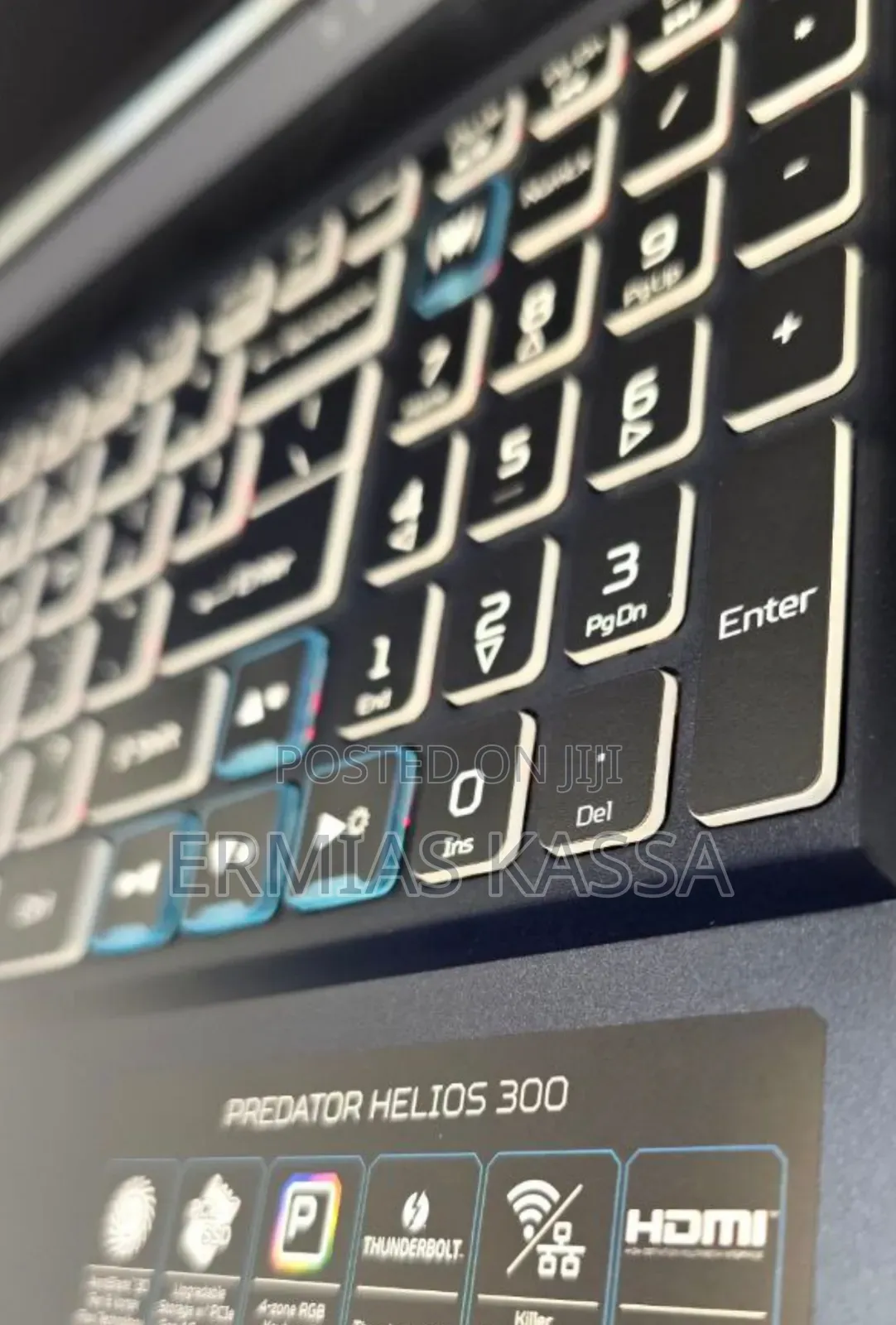 New Laptop Acer Predator Helios 300 16GB Intel Core I9 SSD 512GB